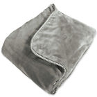 322079 Brookstone Nap Weighted Blanket In Grey 883594059100