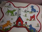 32475 Stevens Linen Lots Of Dogs Dog Placemat