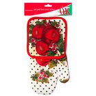 350454 Dollaritem New Nuvalu Oven Mitt Holder Set Asst Dsn
