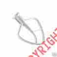K45b 4.5-qt Kitchenaid New Coated Flat Beater For Tilt-head Stand Mixers 787461504161