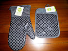 400986103472 Food Network Set Of Pot Holder Oven Mitt