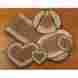 41-057 Earth Rugs Burgundy-gray-creme Round Trivet 054914927984