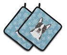 410bf3cb4ce84543baa11c43a9cf4875 The Holiday Aisle Ashlynn Boston Terrier Potholder Set 193244948464