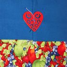42190 Handmade Runner Apples Popular Designer 14x41 Table Valentine Leaf