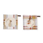 4264659 Mud Pie Thanksiving Kitchen Plaid Gather Pot Holder Choose