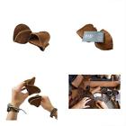 4323545423 Hide Drink Leather Pot Holder Mini Oven Mitt 634154476239