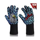 43237-27546 Menhoud Bbq Grilling Cooking Gloves Mitts Heat Resistant Silicone Baking