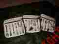 438b000 Potholder Mud Pie Kitchen Pot Holder Set Three Per New Vintage Cutlery Pattern 718540207765