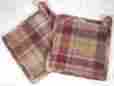 440-15 Park Designs Potholder Set 2 Hearthside Wine Brown Tan Mustard Plaid Cotton Machine Quilted 762242265677