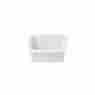 44339-03 Paderno World Cuisine Porcelain Gn 1 6 Dish L7xw 4xh 3 4