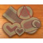 45-081  Earth Rugs Round Chair Pad Slipcovers 054914008461
