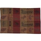 463-01 Park Designs Set Of High Country Woven Lodge 762242326514
