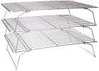4698 Fox Run Cooling Rack Set Of 3 Durable High Quality Chrome 10 Inches X 14 030734046982