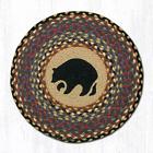 49-ch043bb Capitol Earth Rugs Black