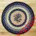 49-ch312b Capitol Earth Rugs Blueberries Chair Pads Braided Jute By
