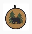 498-15 Park Designs Bear Tracks Potholder