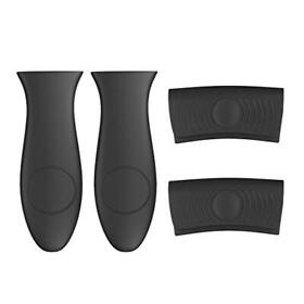 4pack Pot Holders For Kitchen No-slip Cast Iron Handle Cover Protect Your Hands