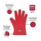 4rk 2 Silicone Heat Resistant Gloves Mini Mitts For Cooking Grill Bbq Baking 635635276751