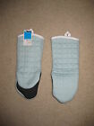 5.5x13 Oven Mitt Room Essentials Kitchen Potholder Sea Blue Cotton Neoprene Nwot