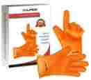 5-fin Gelindo Silicone Oven Mitts 1 Pair Fda Approved Bbq Insulated Gloves W
