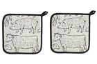 64180163368 505978aa Now Designs New Basic Potholders Prime Cut Set