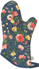 515895 Now Designs Midnight Garden Oven Mitt 064180241325