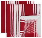 5200-1816 Mukitchen Dishcloths With Pcs Crimson 811700011254