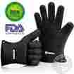 5285322 Mmsa Cooking Gloves Heat Resistant 1 Pair Thick 100 Waterproof Silicone Oven 642415389358
