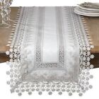 53082946 Saro Lifestyle New Vintage Gray Lace Placemat 789323326645