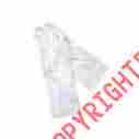 5312wh-l San Jamar White Cotton Large Waiters Glove Pair 724215008711