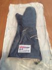 56182 Tucker Burn Guard Oven Mitt Blue Easy Clean Model