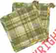 570-15 Lemongrass Potholders Park Designs Sunny Bright Plaid Quilted By Two 8x8 762242308213