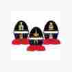 0346891 57478 The Beistle Halloween Awards Night Statuette Centerpcs 3 Place Cards Included Pkg 034689574781