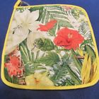 08666698564 6 Michel Design Works Nwt Vanilla Palm Pot Holder