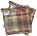 600-15 Saffron Potholder Park Designs Potholders By Set Of Two 8x8 Deep Toned Country Plaid 762242180116