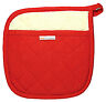 6003-0906 Mukitchen Potholder Crimson Red Quilted Cotton Quantity 811700013074