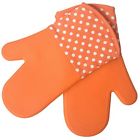600607561364 Kiswin Silicone Oven Mitts Heat Resistant Up To