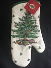 604306600690 Spode Nwt Christmas Tree Oven Mitt