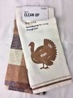608381628549 Martha Stewart Kitchen Towel Set Thanksgiving Turkey Butcher