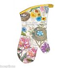 608666695747 Michel Design Works Cotton Kitchen Oven Mitt Honeysuckle