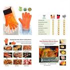 611702091991 Izus Silicone Oven Mitts Cooking Gloves Heat Resistant