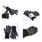 En407 618611124130 Bbq Grill Cooking Gloves Oven Silicone Glove Ce