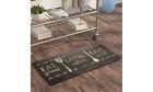 Dbbf05 618718224825 Textiles New Oversized Floor Mat Black