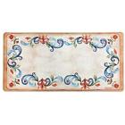 618718580273 Oversized Comfort Mats Embossed Floor Tuscan Fleur Cream