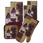 619355947993 Pcs Cotton Kitchen Linen Oven Mitt Towels Dish