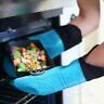 630792495229 Unbranded Oven Mitts Silicone Heat Resistant Gloves With