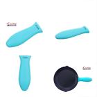 638126012937 Crucible Cookware Silicone Hot Handle Holders Small Turquoise