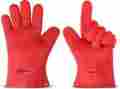 Cdw3 6432 Utopia Kitchen Heat Resistant Silicone Gloves Oven Mitts Grill Pot Bbq Cooking Baking 095362246432