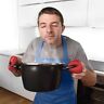 6432770557882 Unbranded Lobster Shrimp Pliers Shaped Gloves Insulated Silicone