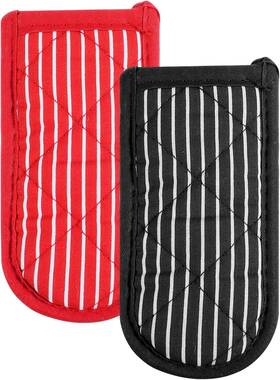 Pr6prkzcq 646146 1 2pcs Cast Iron Skillet Handle Covers Striped Pot Heat Resistant Pa